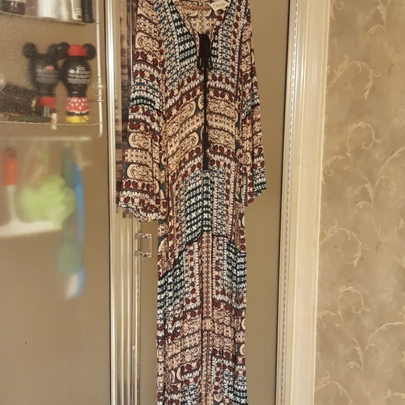 Cleobella Blaine boho maxi dress medium - Picture 2 of 8